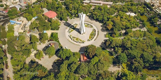عکس دوم باغ گلستان تبریز